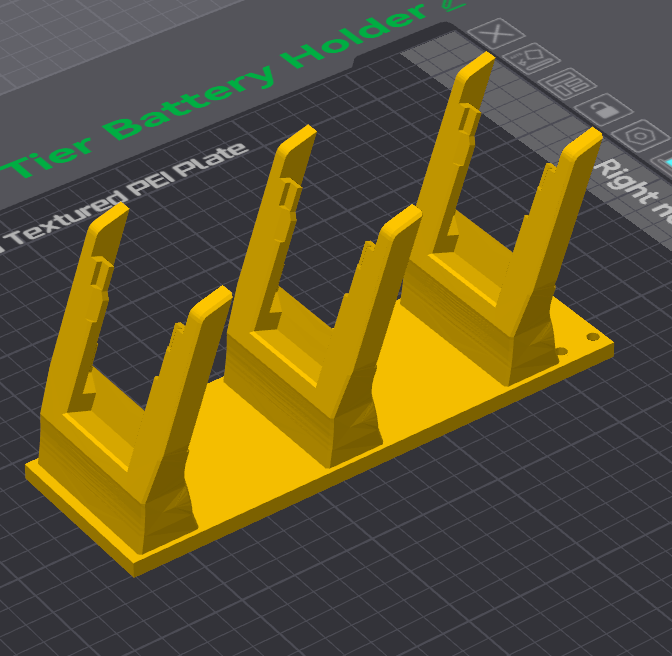 3-Tier | 20v DeWALT Battery Holder