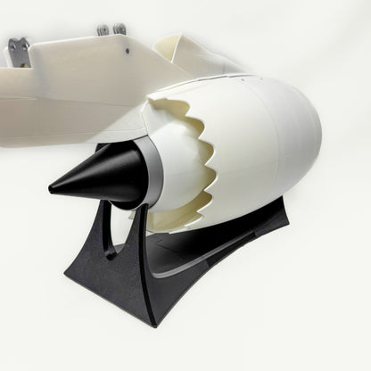 Low Bypass Turbofan Jet Engine | With Nacelle