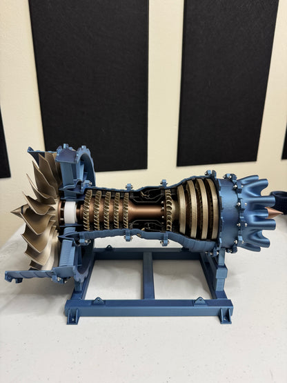 High Bypass Turbofan Jet Engine