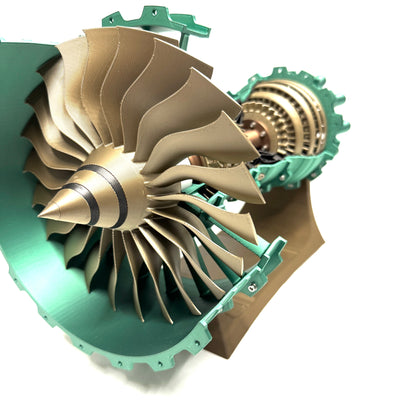 High Bypass Turbofan Jet Engine
