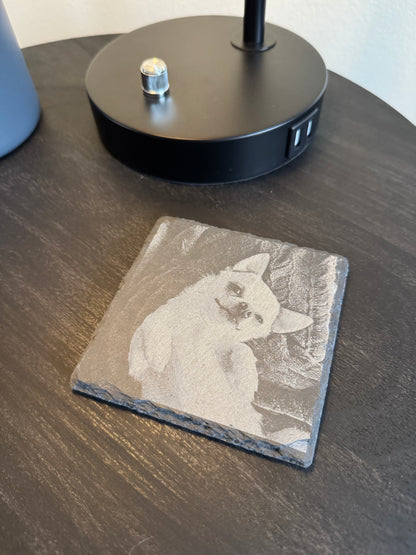 Custom Laser Engraved Coasters
