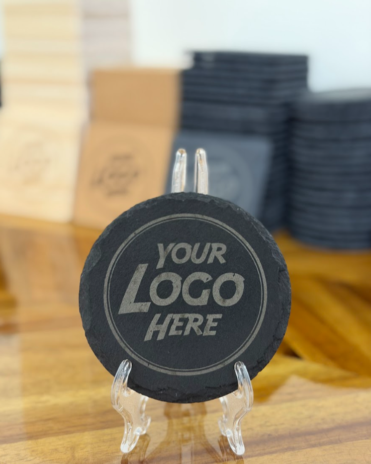Custom Laser Engraved Coasters