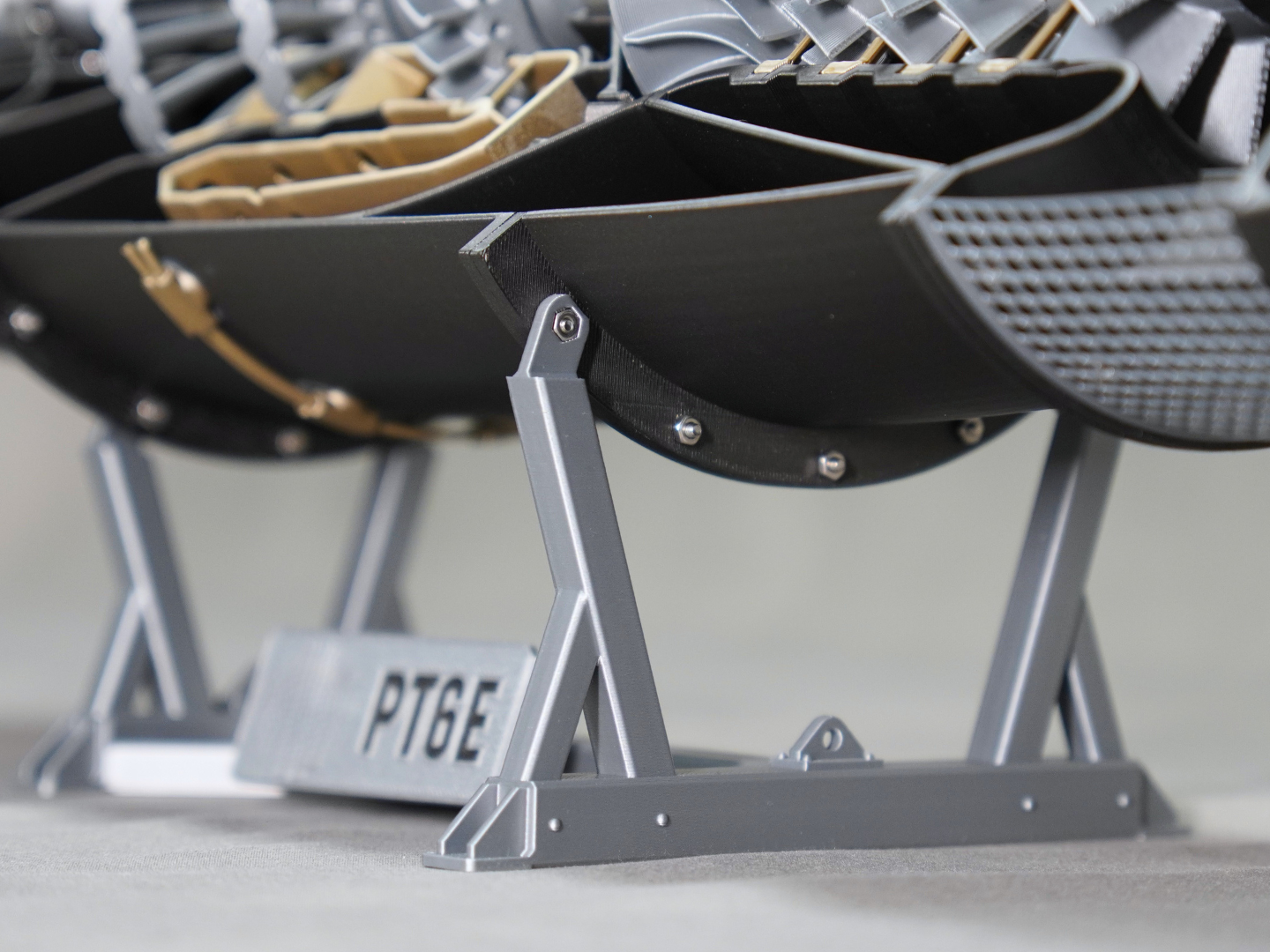 Pratt & Whitney PT6E Model Engine